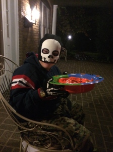 Ready to spool some trick-or-treaters!